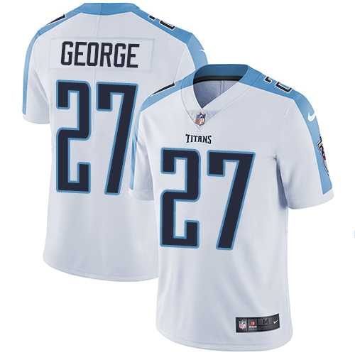 Nike Tennessee Titans #27 Eddie George White NFL Vapor Untouchable Limited Jersey,We sell and wholesale Nike Tennessee Titans #27 Eddie George White NFL Vapor Untouchable Limited Jersey on line form chian!